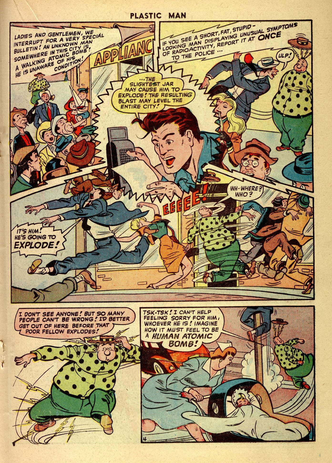 Read online Plastic Man (1943) comic -  Issue #14 - 29