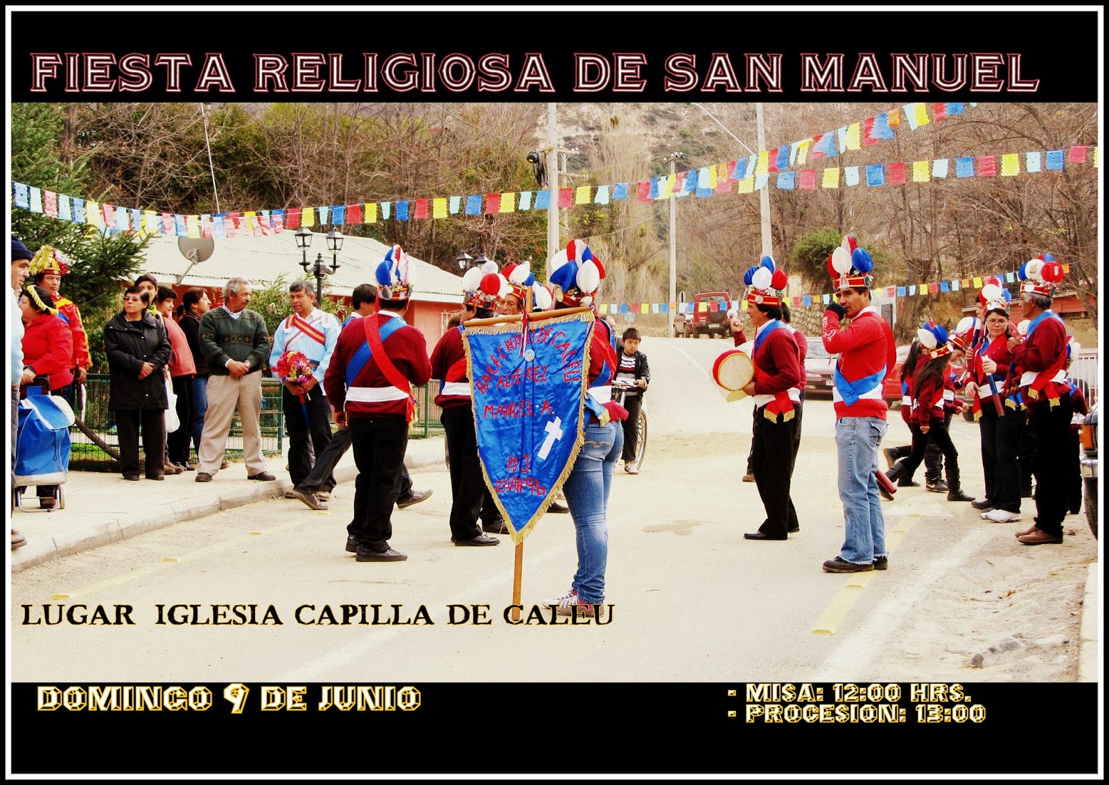 Celebración de LA FIESTA RELIGIOSA DE SAN MANUEL Turismo TilTil