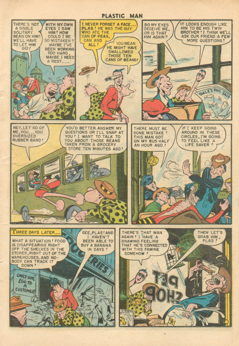 Read online Plastic Man (1943) comic -  Issue #63 - 15