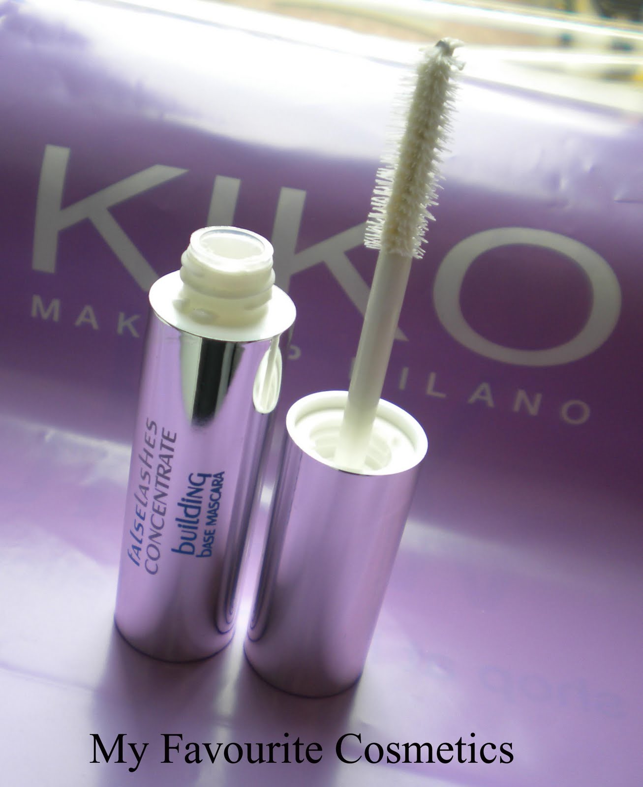 My Favourite Cosmetics KIKO... False Concentrate Building Base Mascara, Luxurious Lashes