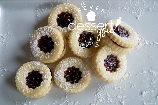 Never Dessert You Raspberry Sugar Cookies