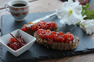 Mermelada de tomate rojo