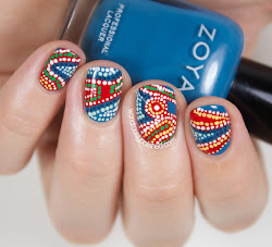 aboriginal nail dotticure challenge artwork inspired wondrously polished