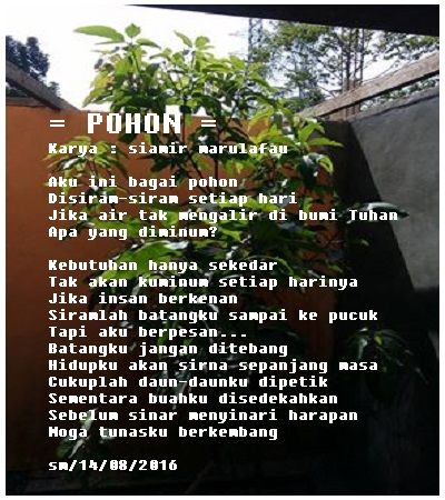 puisi Bila langit marah panas tak redup puisi Bila langit marah panas tak redup