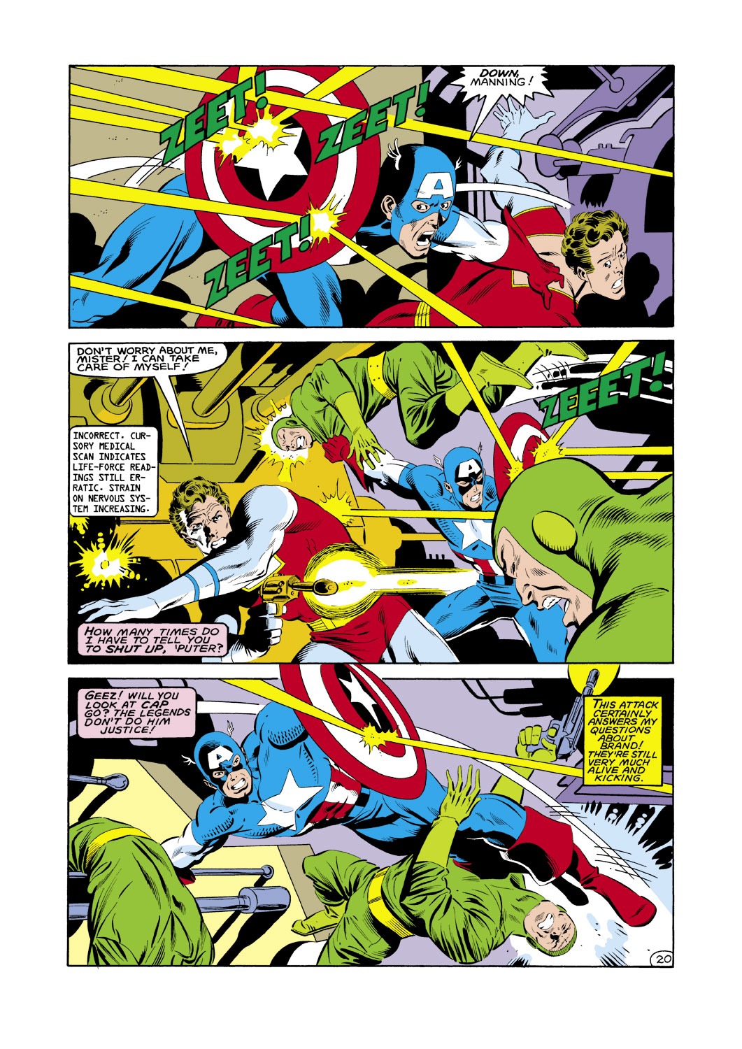 Read online Captain America (1968) comic -  Issue #286 - 21