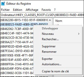 بحث عن مفتاح CLSID في reg edit بحث عن مفتاح CLSID في reg edit