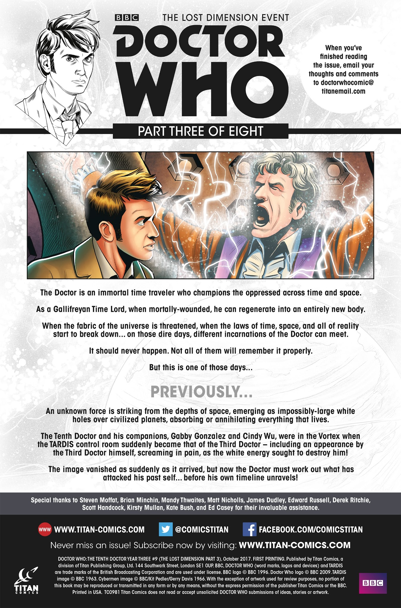 Read online Doctor Who: The Tenth Doctor Year Three comic -  Issue #9 - 3