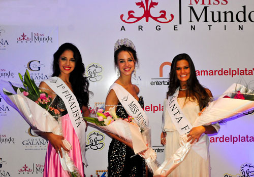 Miss Universe Beauties Josefina Herrero Crowned Miss Argentina World 2012