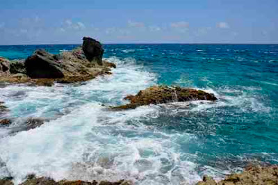coastal views from Sculpture Park Isla Mujeres coastal views from Sculpture Park Isla Mujeres