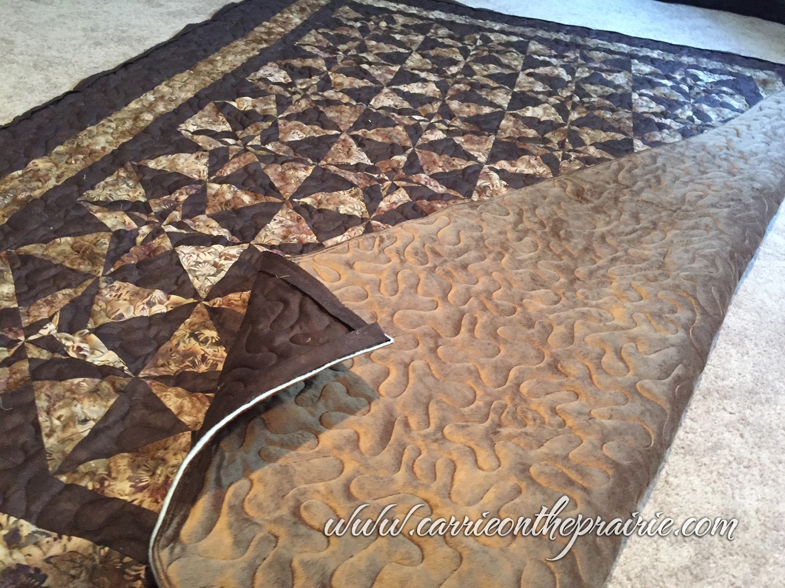 Carrie On The Prairie The World's Heaviest Quilt