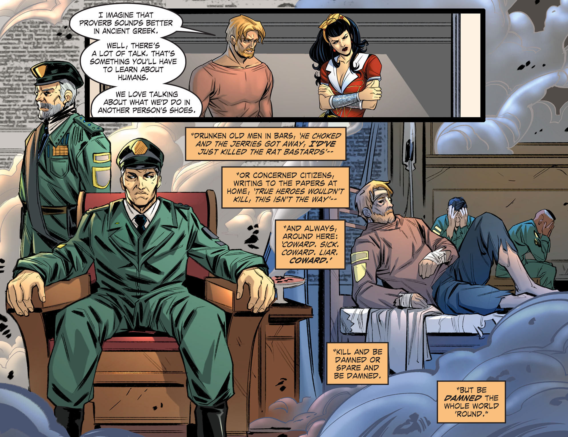 Read online DC Comics: Bombshells comic -  Issue #12 - 12