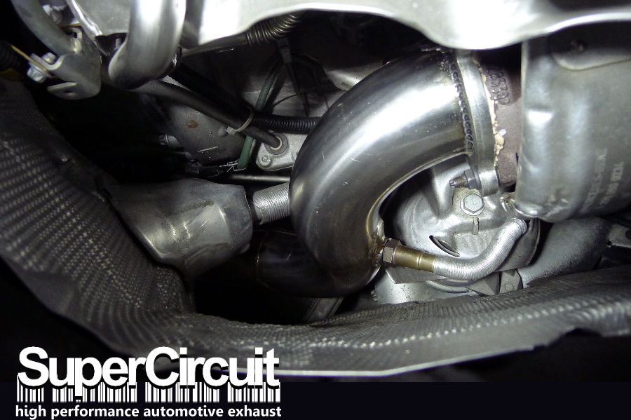 SUPERCIRCUIT Exhaust Pro Shop Mercedes Benz C250 CGI (W204) Turbo Downpipe