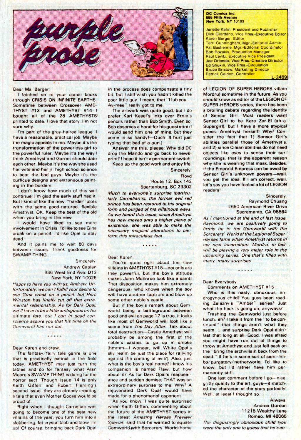 Read online Amethyst (1985) comic -  Issue # _Special 1 - 31
