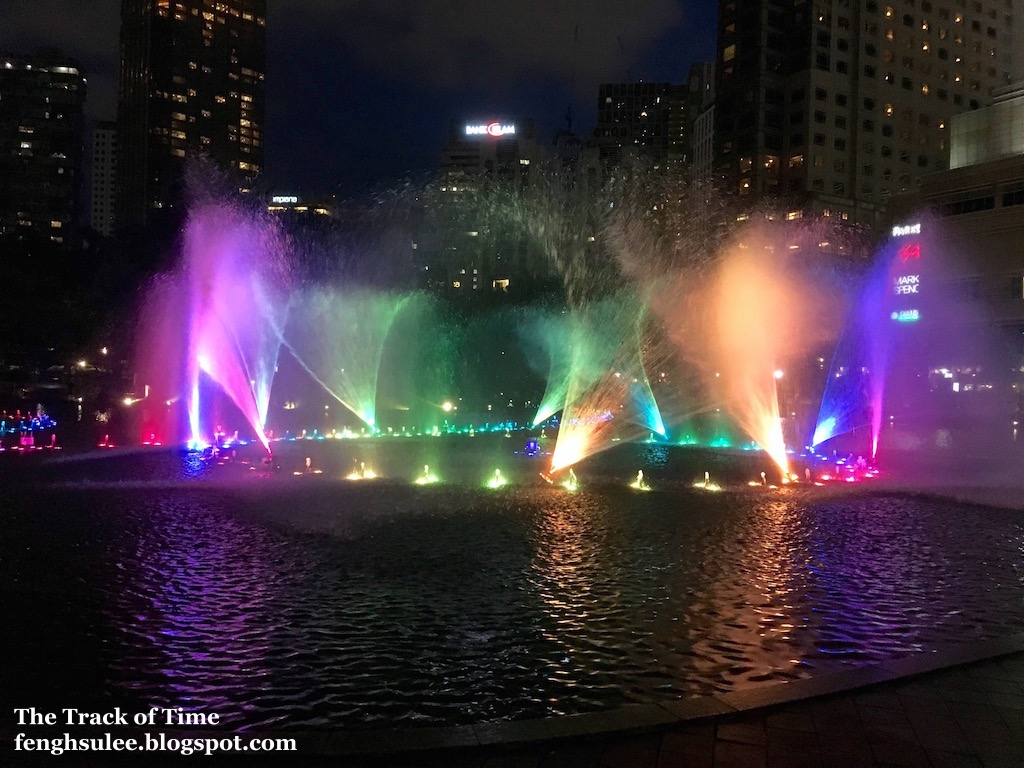 KLCC Lake Symphony Water Fountain Show The Track of Time