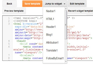 new blogger t html emplate editor