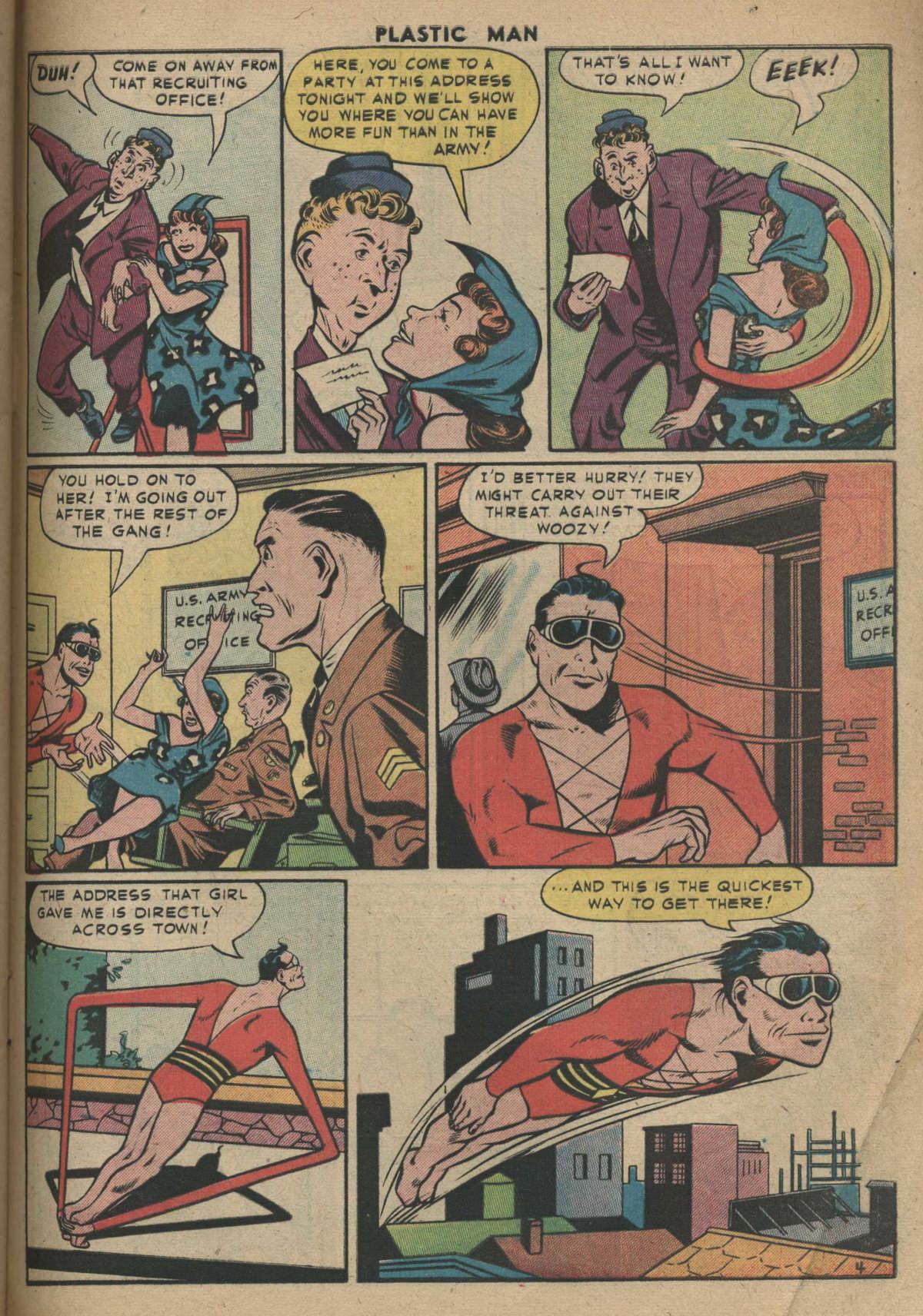 Read online Plastic Man (1943) comic -  Issue #57 - 29