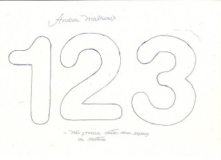 Moldes De Numeros Em Eva Para Imprimir Ver E Fazer Moldes de letras del abecedario para ampliar o reducir y realizar carteles, manualidades , pintura. moldes de numeros em eva para imprimir
