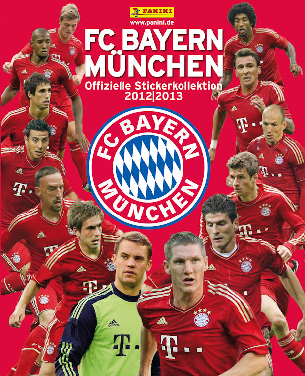 Mario Gomez Sticker 145 Panini FC Bayern München 2012/13