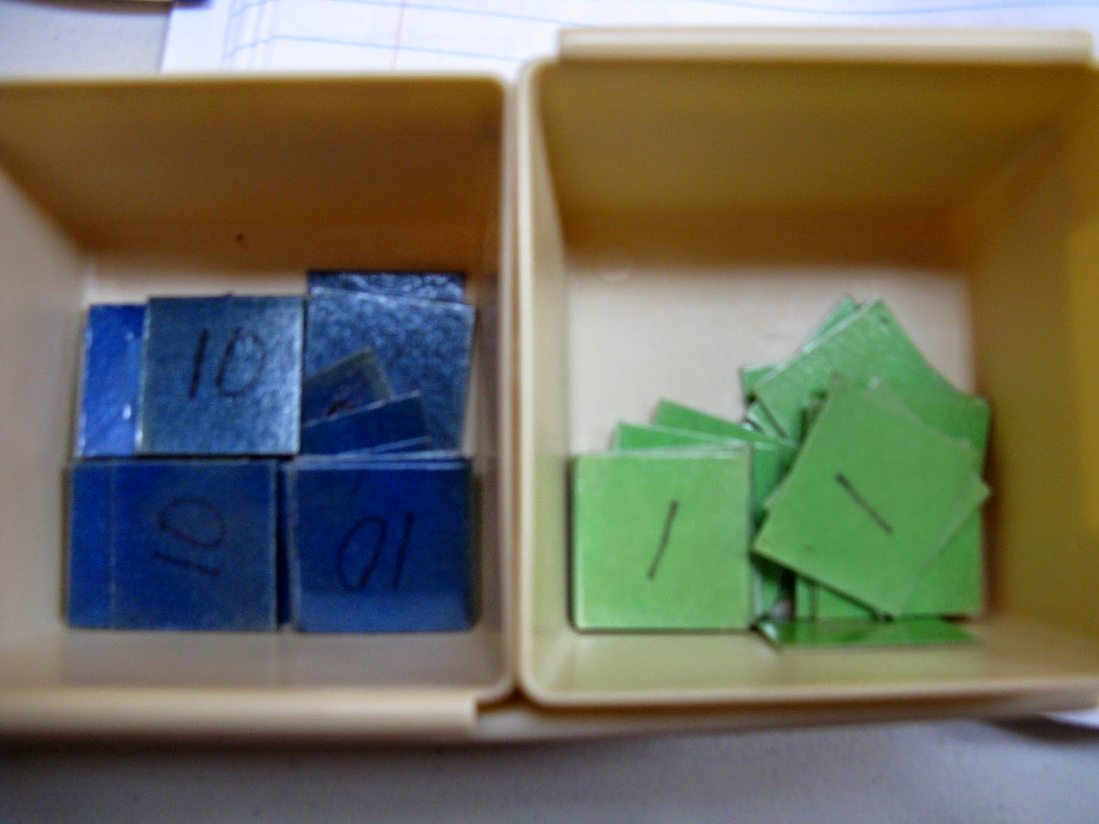 Montessori Study History of the Stamp Game