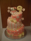 Hello Kitty Kayla's 9th birthday cake
