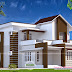 Double storied home in Kerala