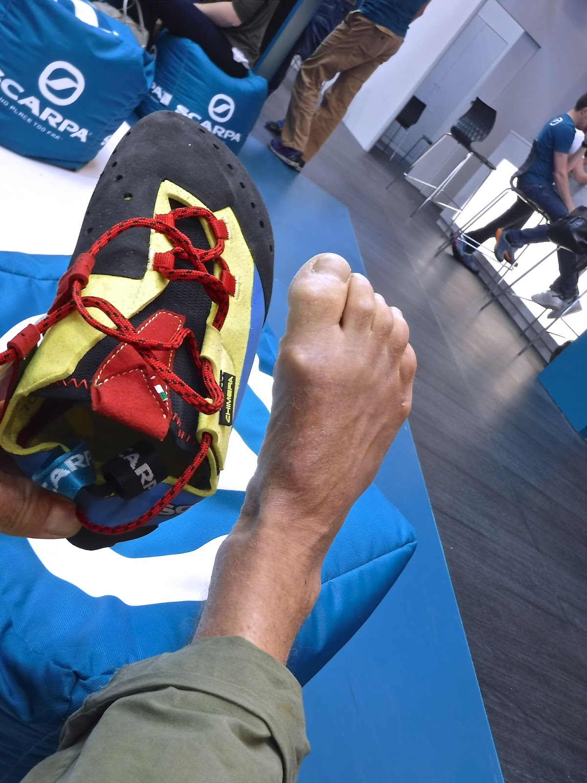 Stevie Haston Scarpa Chimera review by Stevie Haston