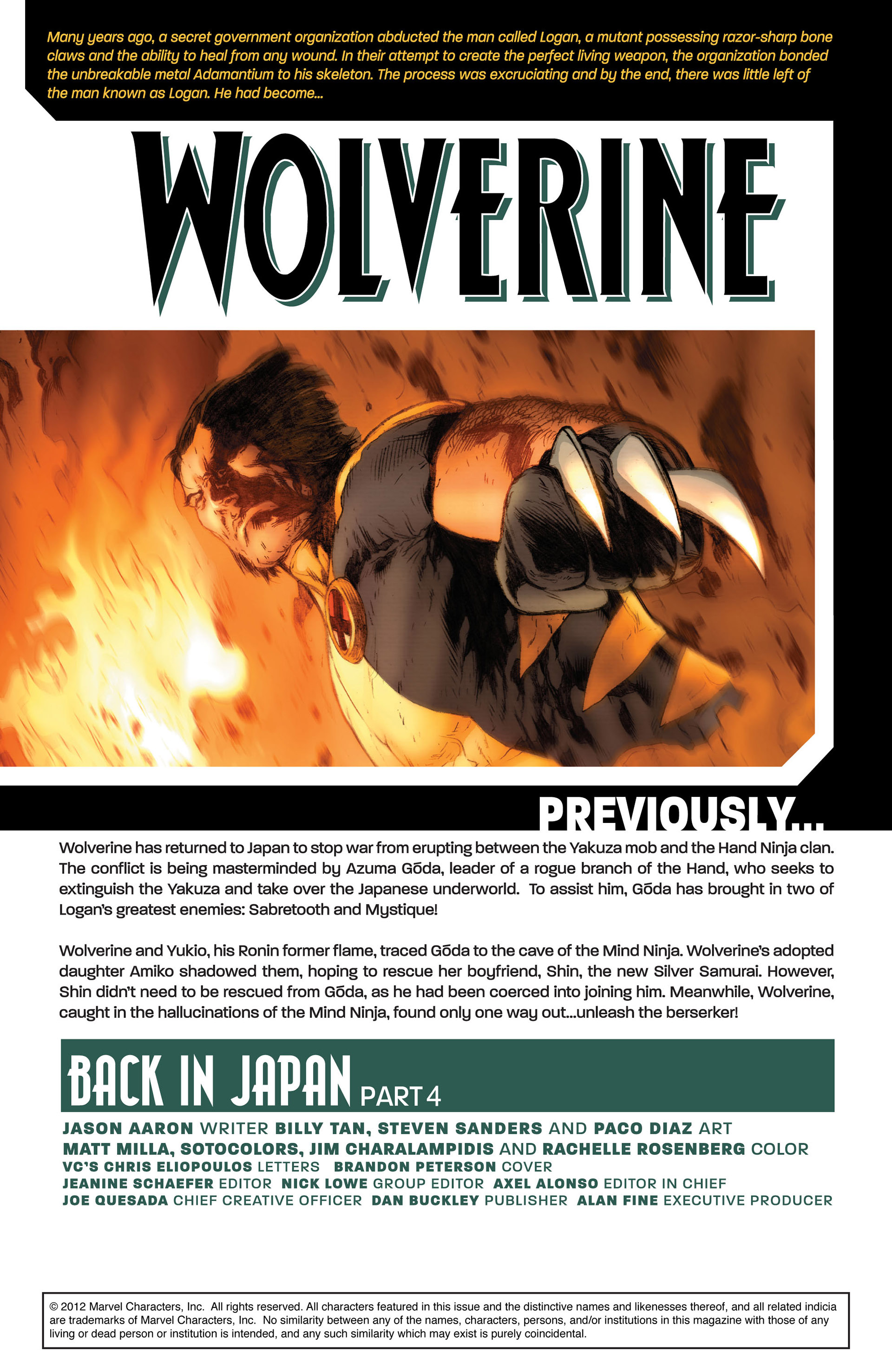 Read online Wolverine (2010) comic -  Issue #303 - 2