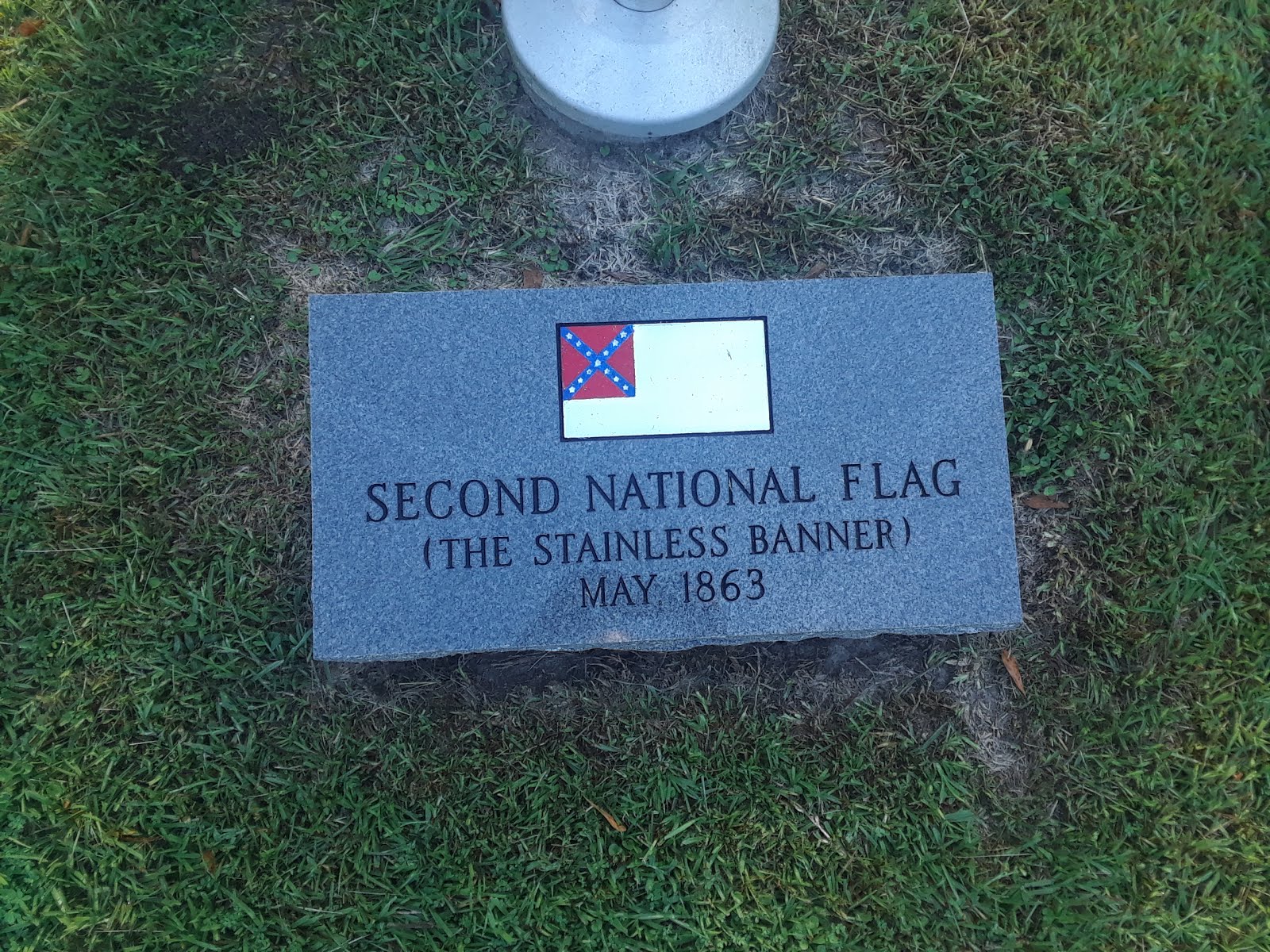 PCG Opinions Stainless Banner Confederate History 2nd National Flag