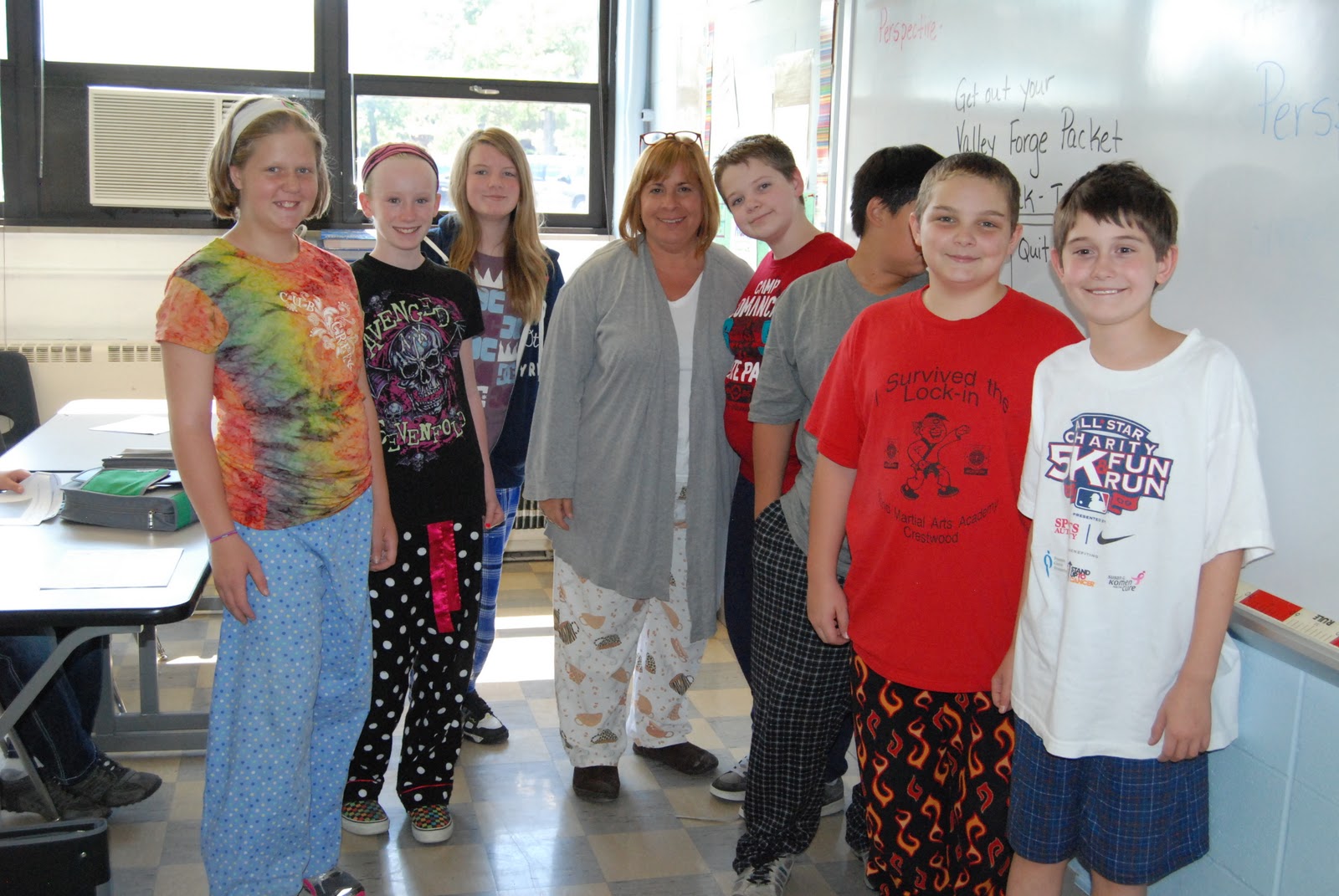 What's New at Truman: Spirit Week Monday~Pajama Day
