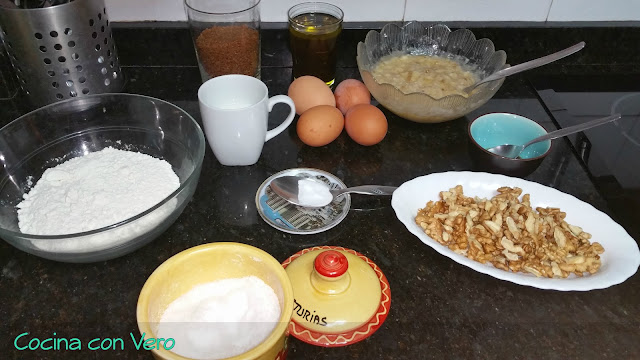 Pan De Plátano Y Nueces
