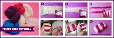 http://thefunkyfelter.blogspot.com/2013/12/how-to-make-felted-wool-soap.html