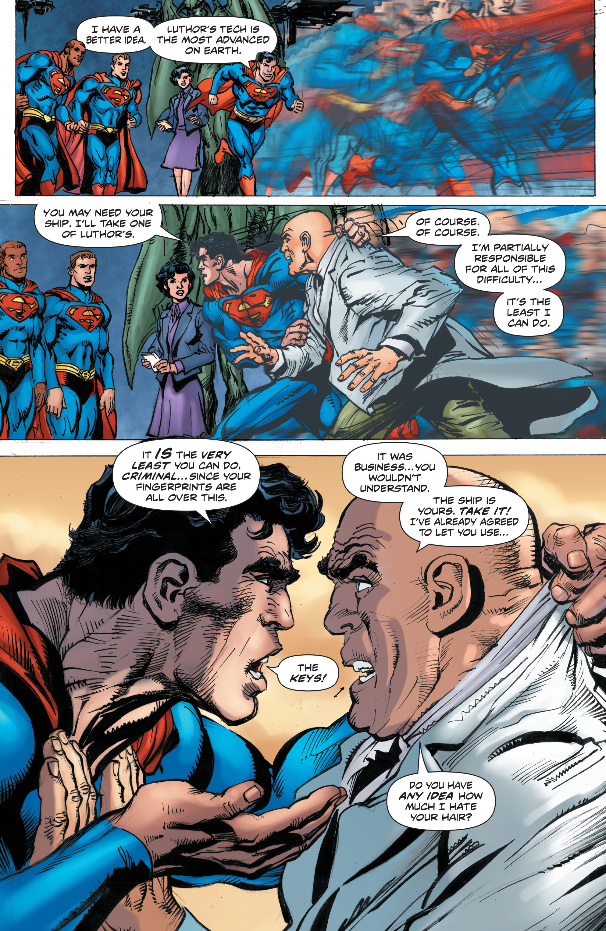 Read online Superman: The Coming of the Supermen comic -  Issue #3 - 7