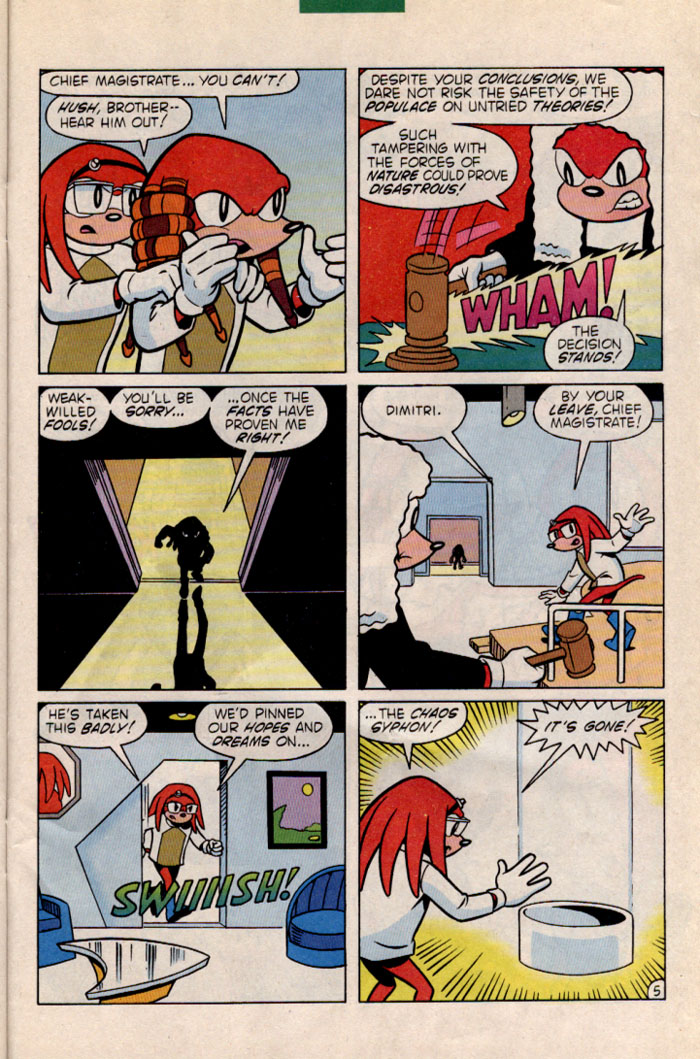 Read online Sonic The Hedgehog comic -  Issue #35 - 23