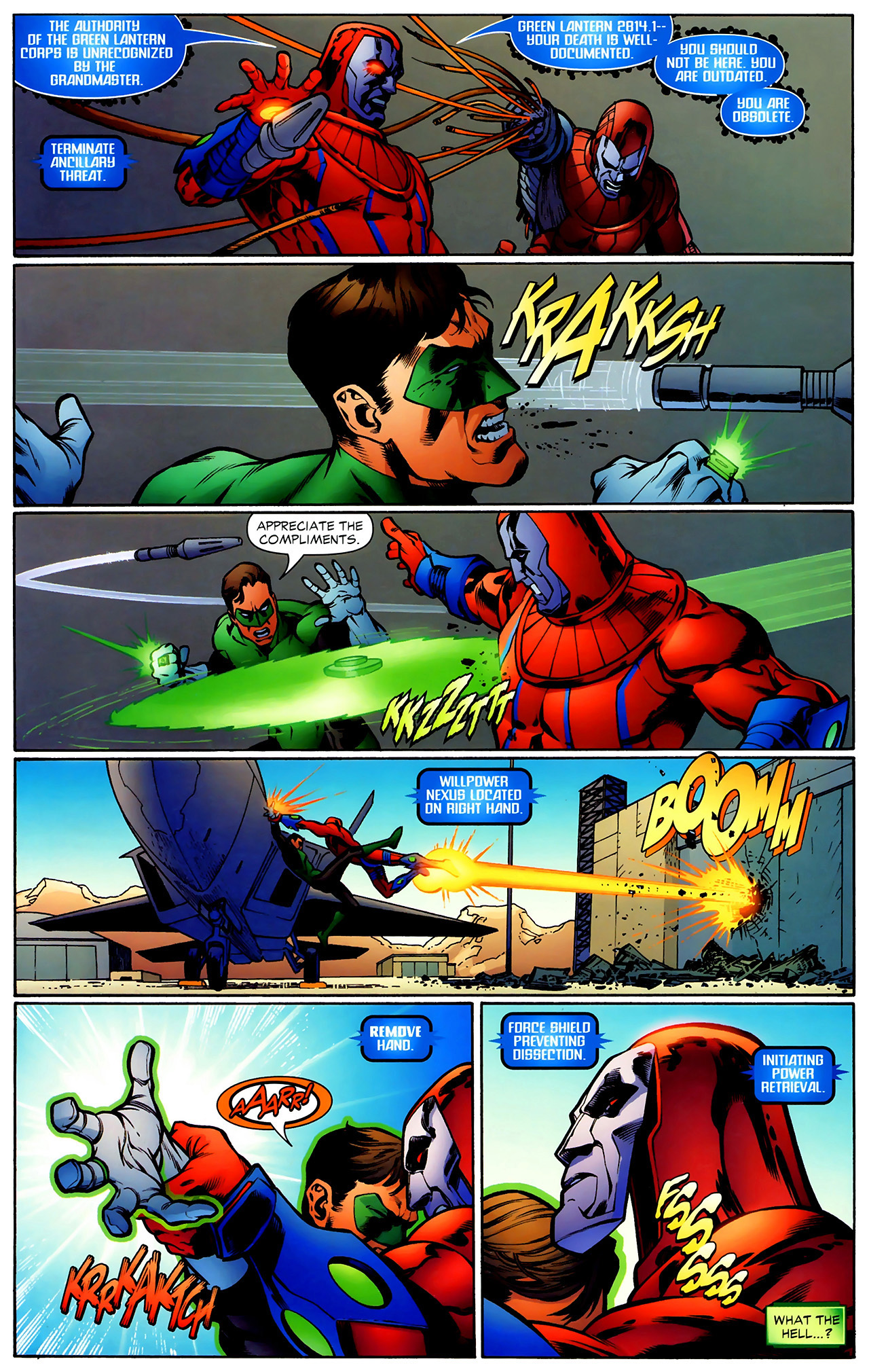 Read online Green Lantern (2005) comic -  Issue #3 - 4