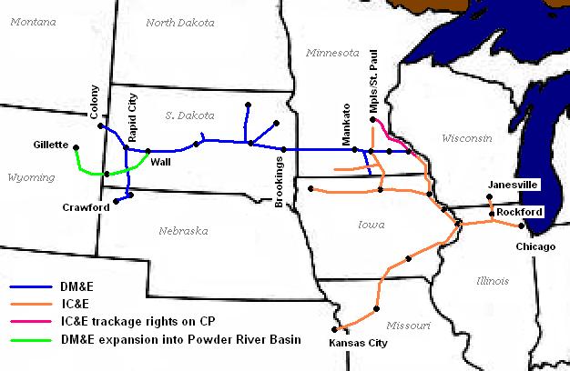Industrial History: Iowa, Chicago and Eastern Railroad