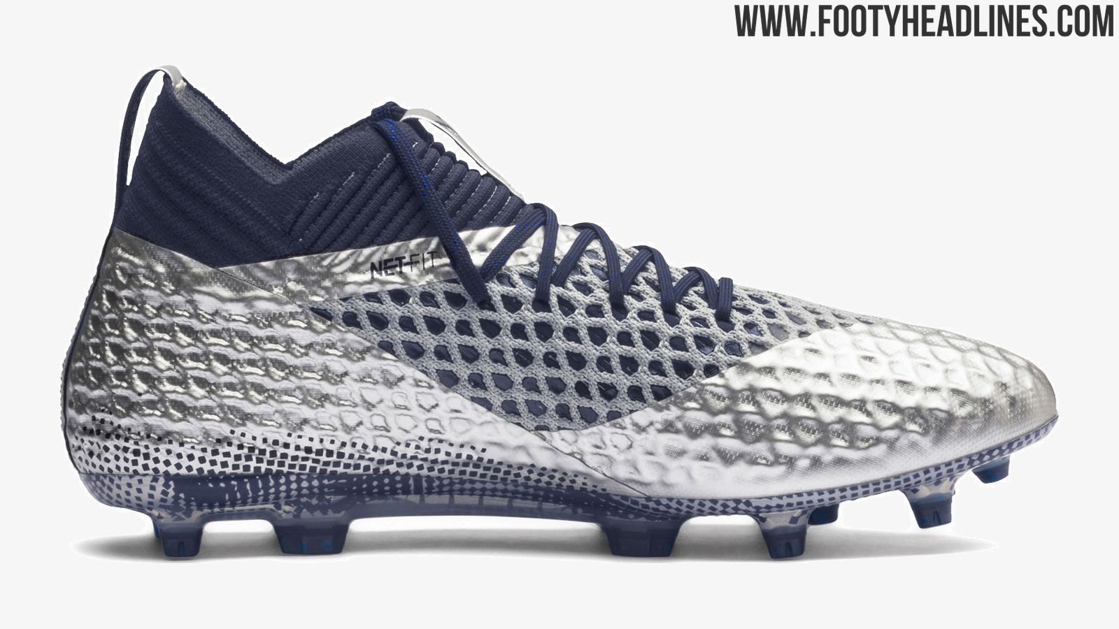 Silver / Navy Puma Future 2 Netfit 'Stun Pack' Boots Leaked - Footy ...
