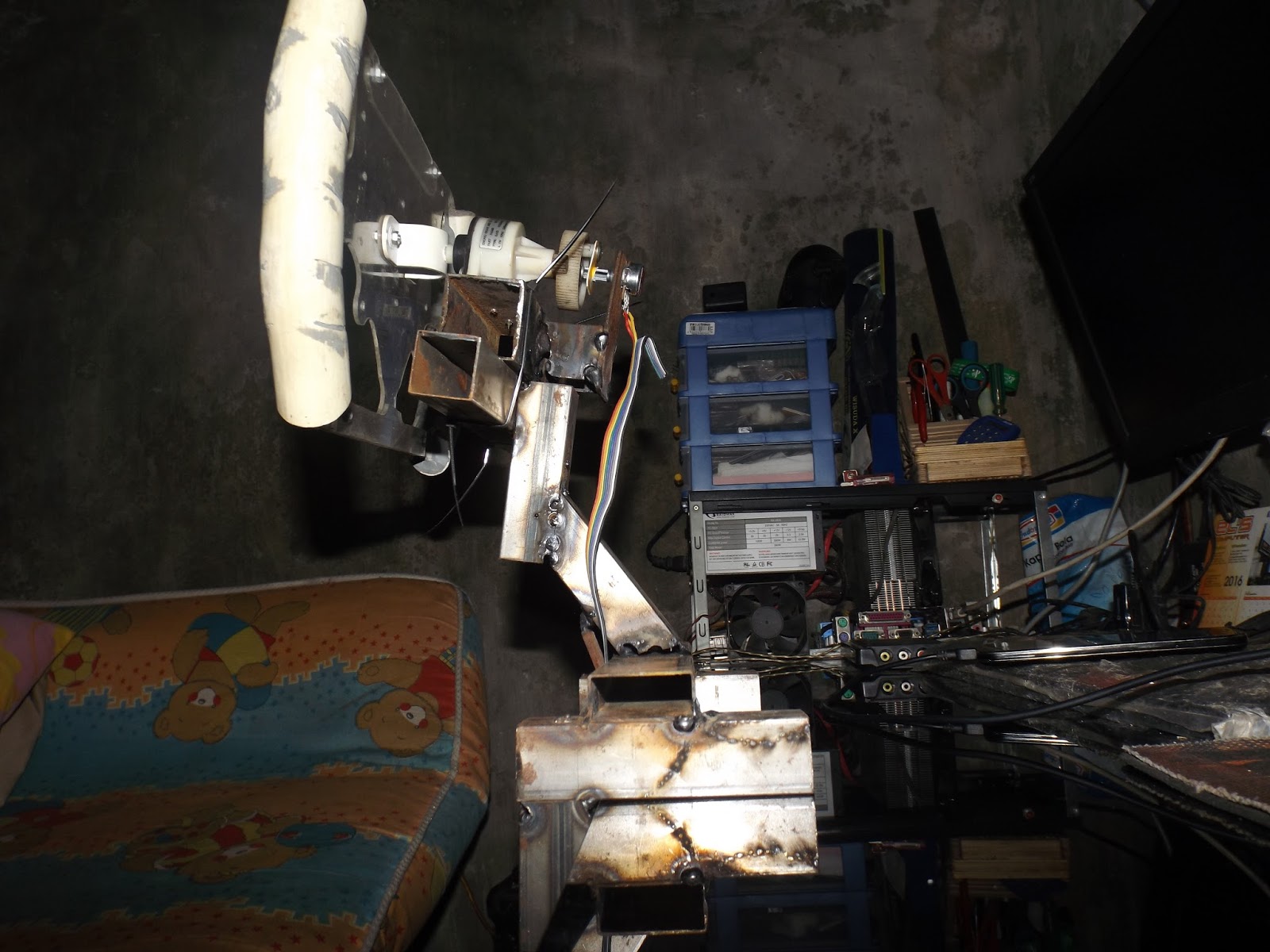 Diy Steering Wheel Pc Using Arduino Uno Clone Membuat Steering Wheel Pc