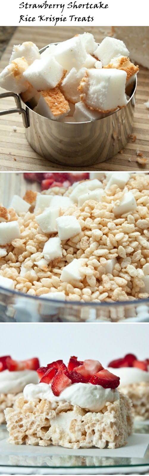 Yummy Tummy Dessert Recipes Strawberry Shortcake Rice Crispy Treat Recipe