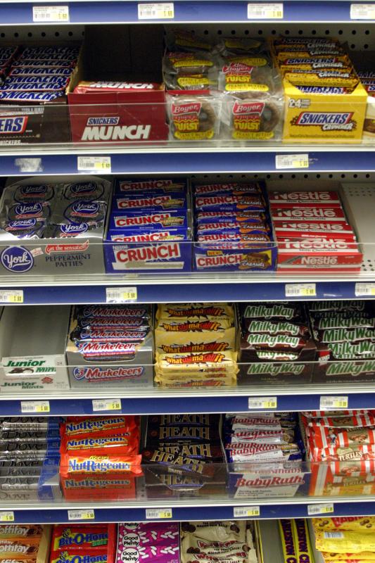 Candy Bars Chocolates! Keep in Mind