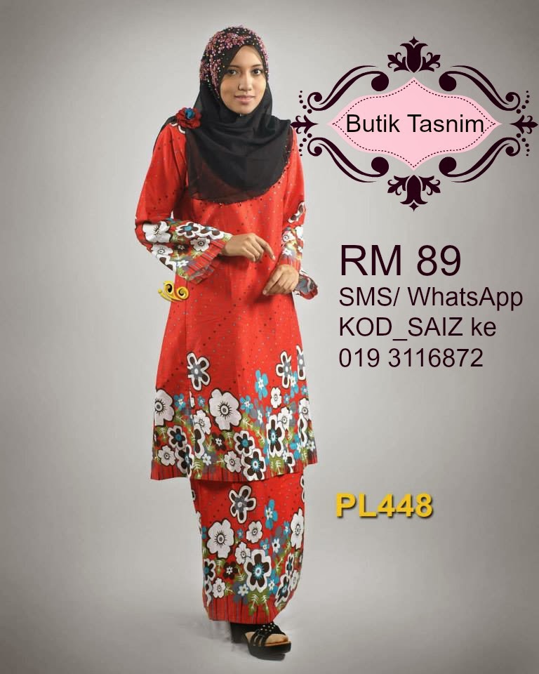 Butik Tasnim Baju  Kurung  Pahang SALE RAYA RM 59 