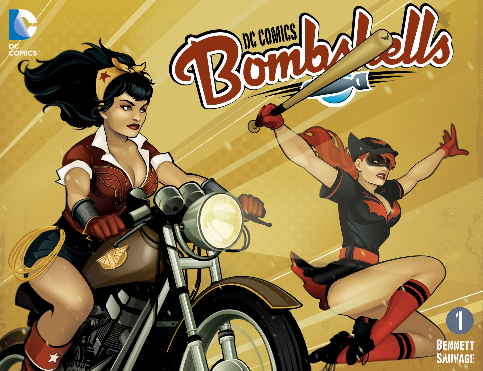 Read online DC Comics: Bombshells comic -  Issue #1 - 1