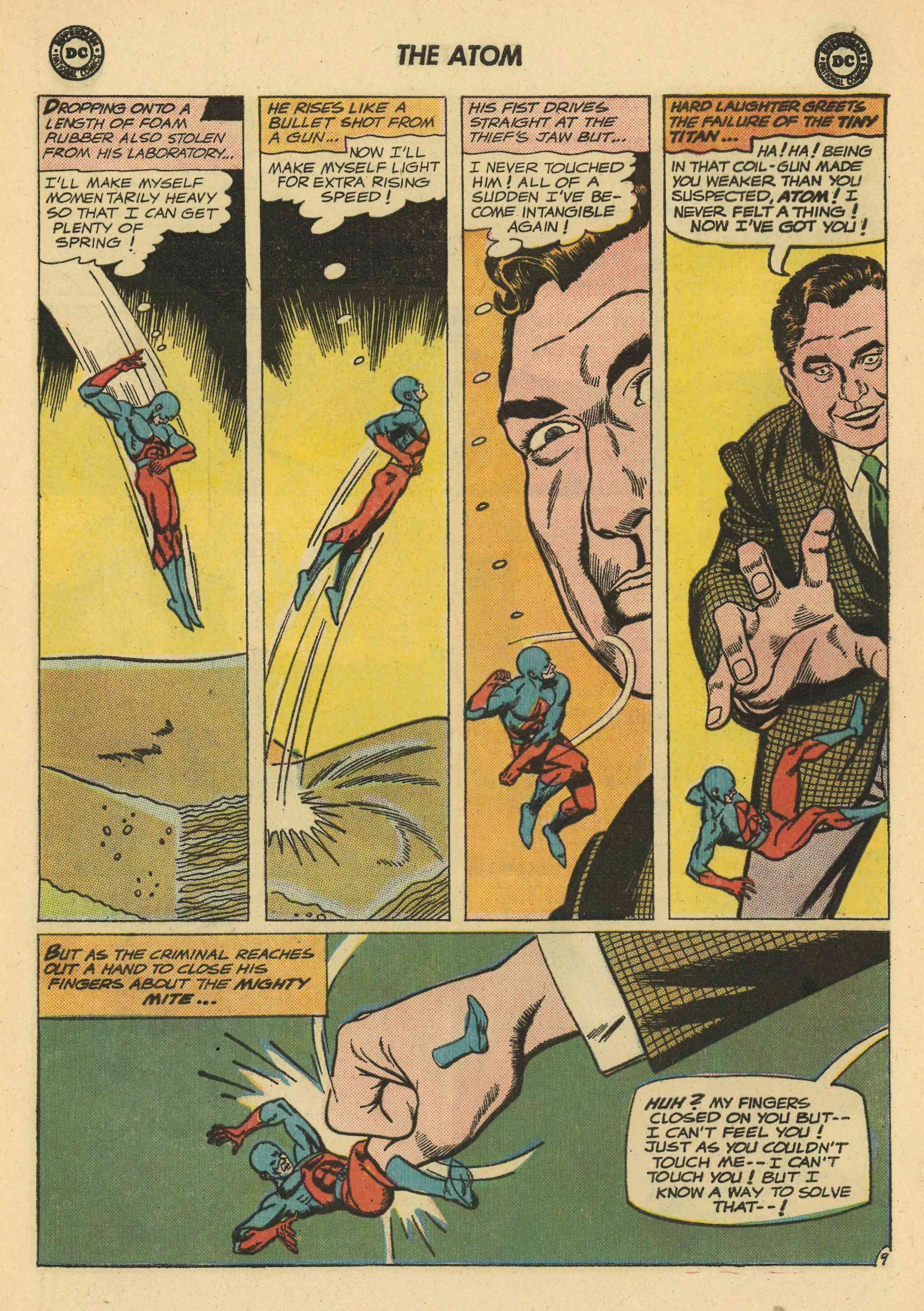 Read online The Atom comic -  Issue #12 - 13