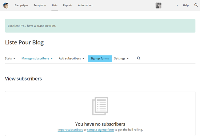 Newsletters : créer un formulaire d'inscription avec Mailchimp, et l'ajouter à son blog sous Blogger . Lady Bird Red || http://ladybirdr.blogspot.fr/ Newsletters : créer un formulaire d'inscription avec Mailchimp, et l'ajouter à son blog sous Blogger