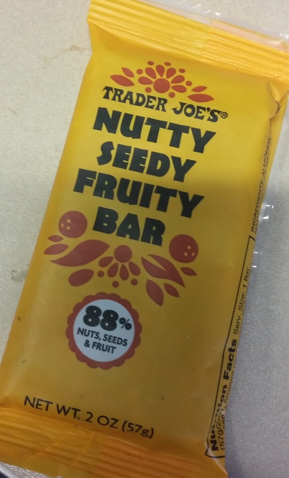 What's Good at Trader Joe's? Trader Joe's Nutty Seedy Fruity Bars