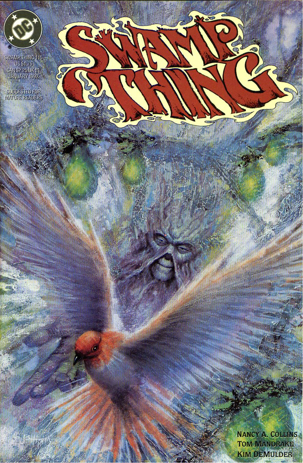 Read online Swamp Thing (1982) comic -  Issue #115 - 1