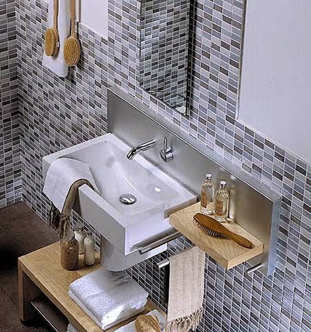 Lavabos para baños pequeños ~ Decoracion Casas. Ideas Interiores.