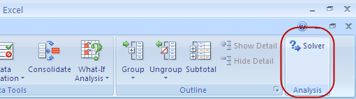Mengaktifkan Solver Di Ms Excel 2007