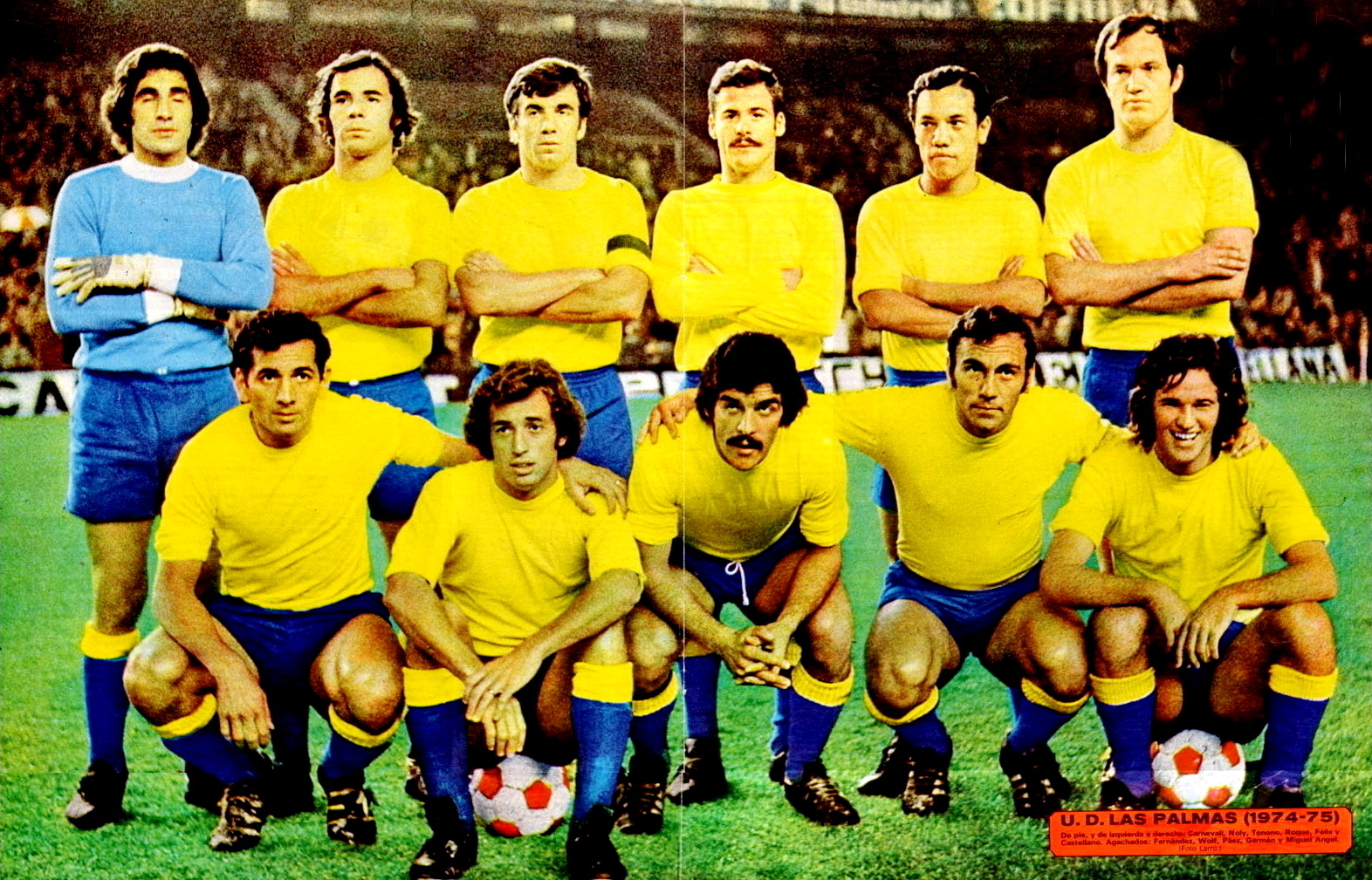 LAS PALMAS en la temporada 197475