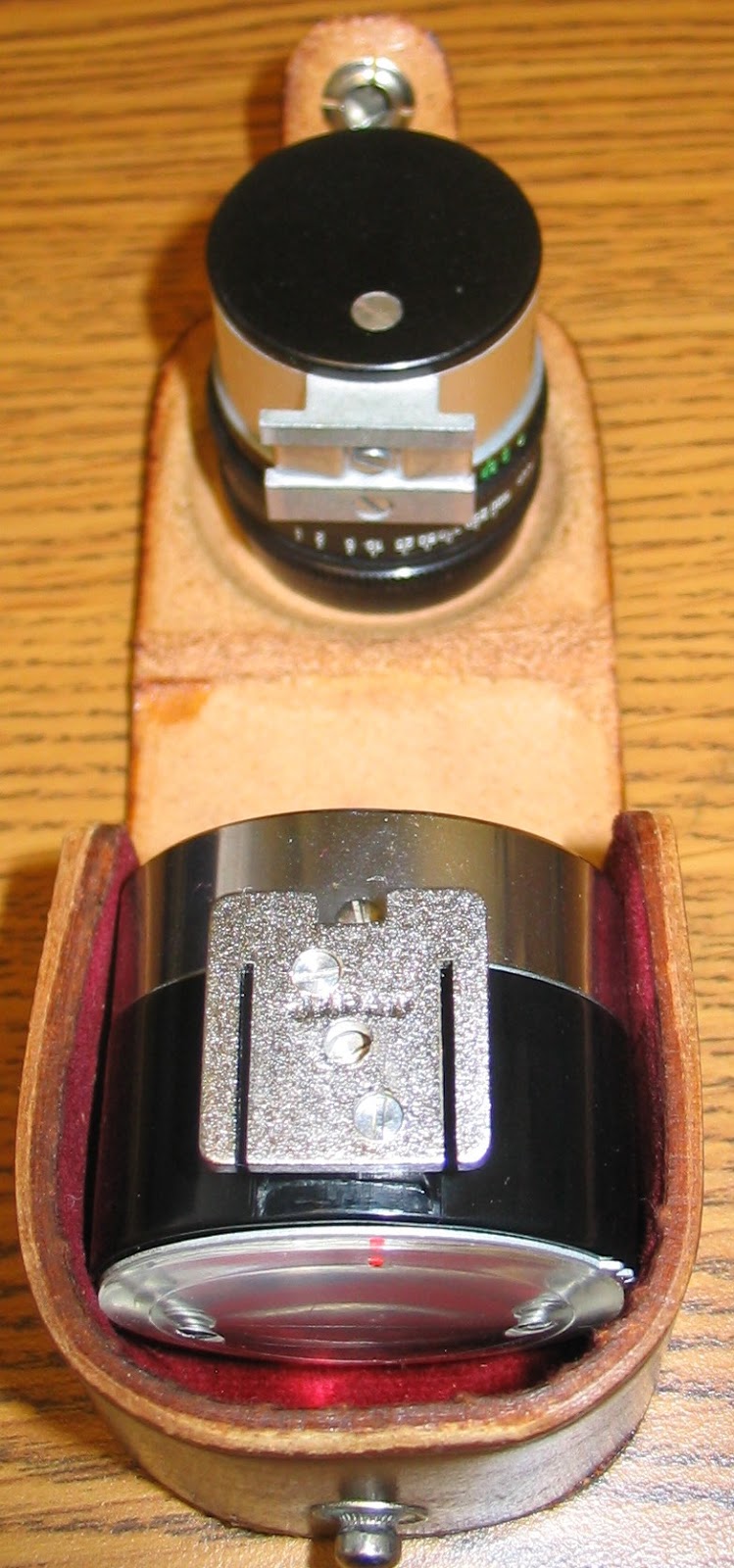 The Chens The User's Review Cander 38 ShoeMount Light Meter, c 1961