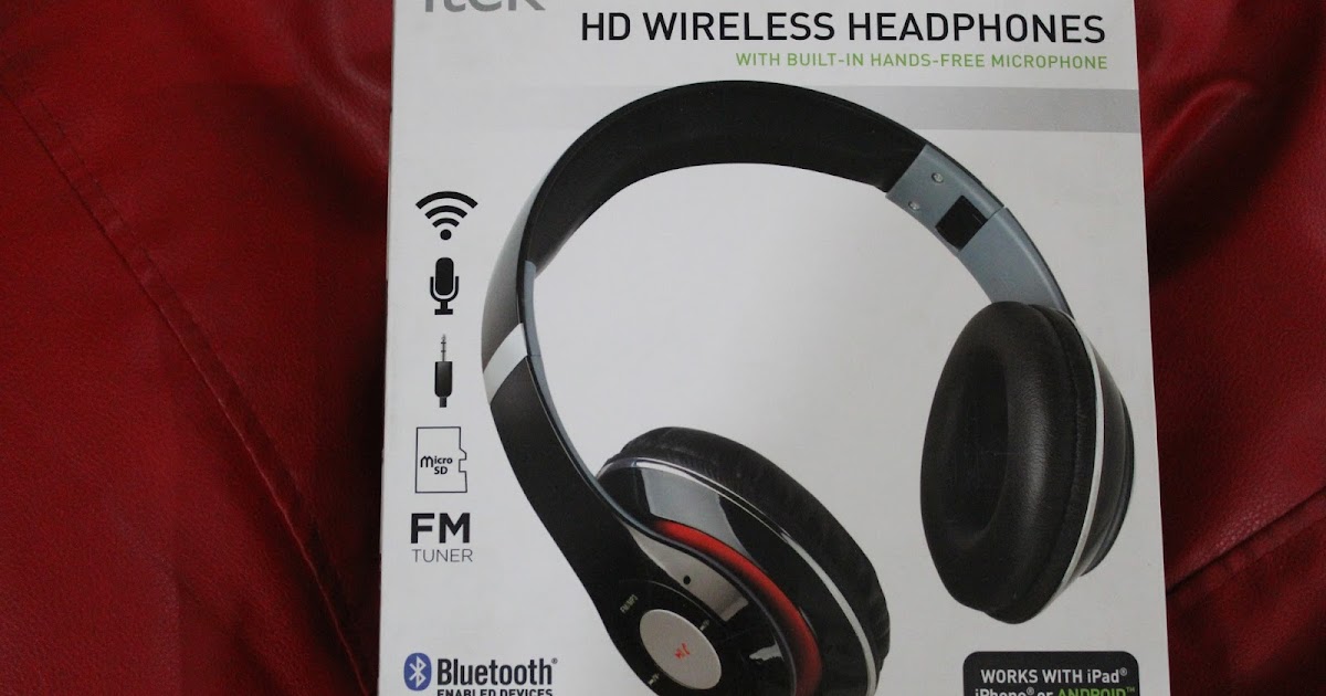 smile with sytle Review of my itek (HD WIRELESS HEADPHONES)